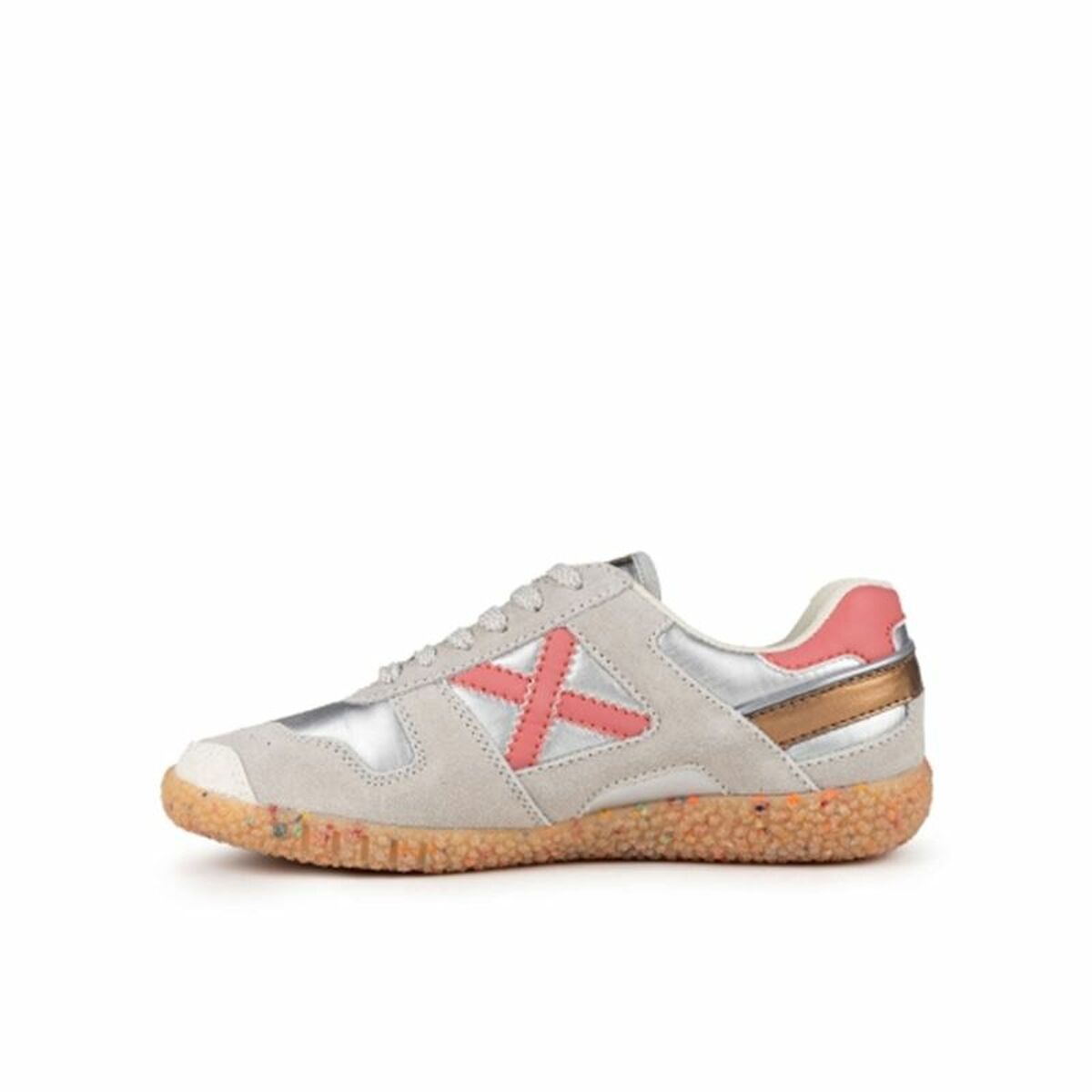 Kinder-Sportschuhe Munich Mini Goal – Hellbraun