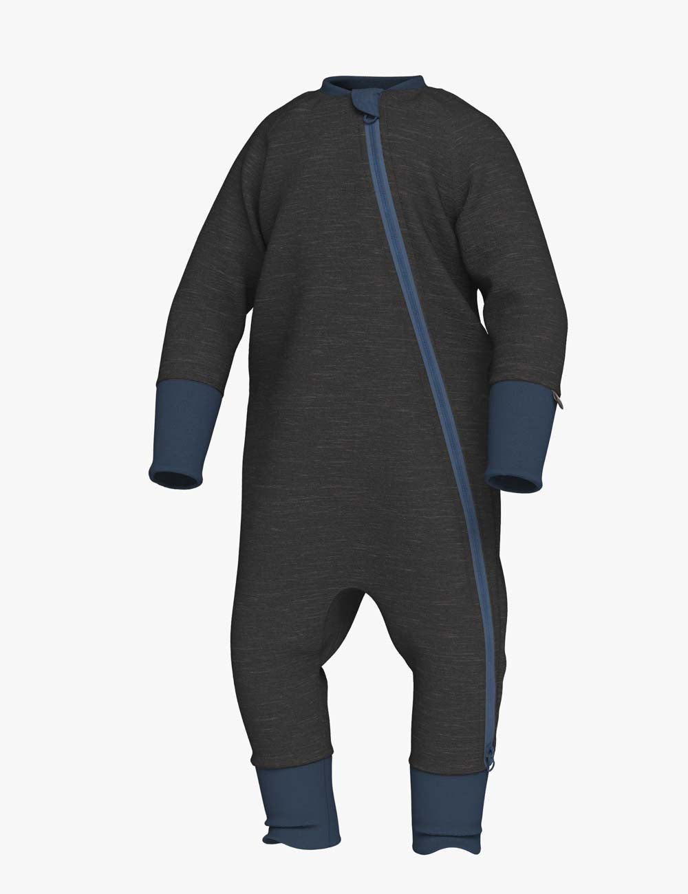 Baby-Overall aus thermischer Merinowolle