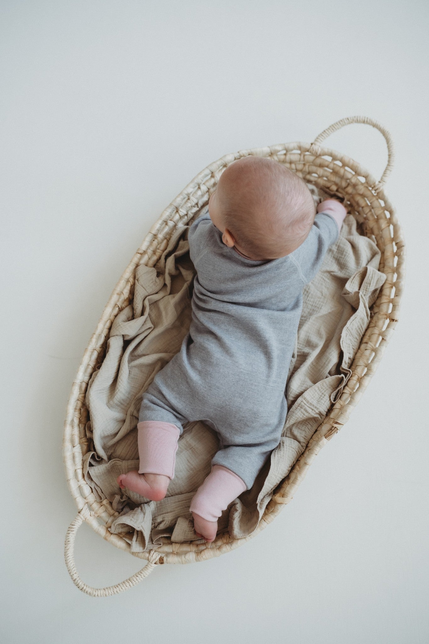 Baby-Overall aus thermischer Merinowolle