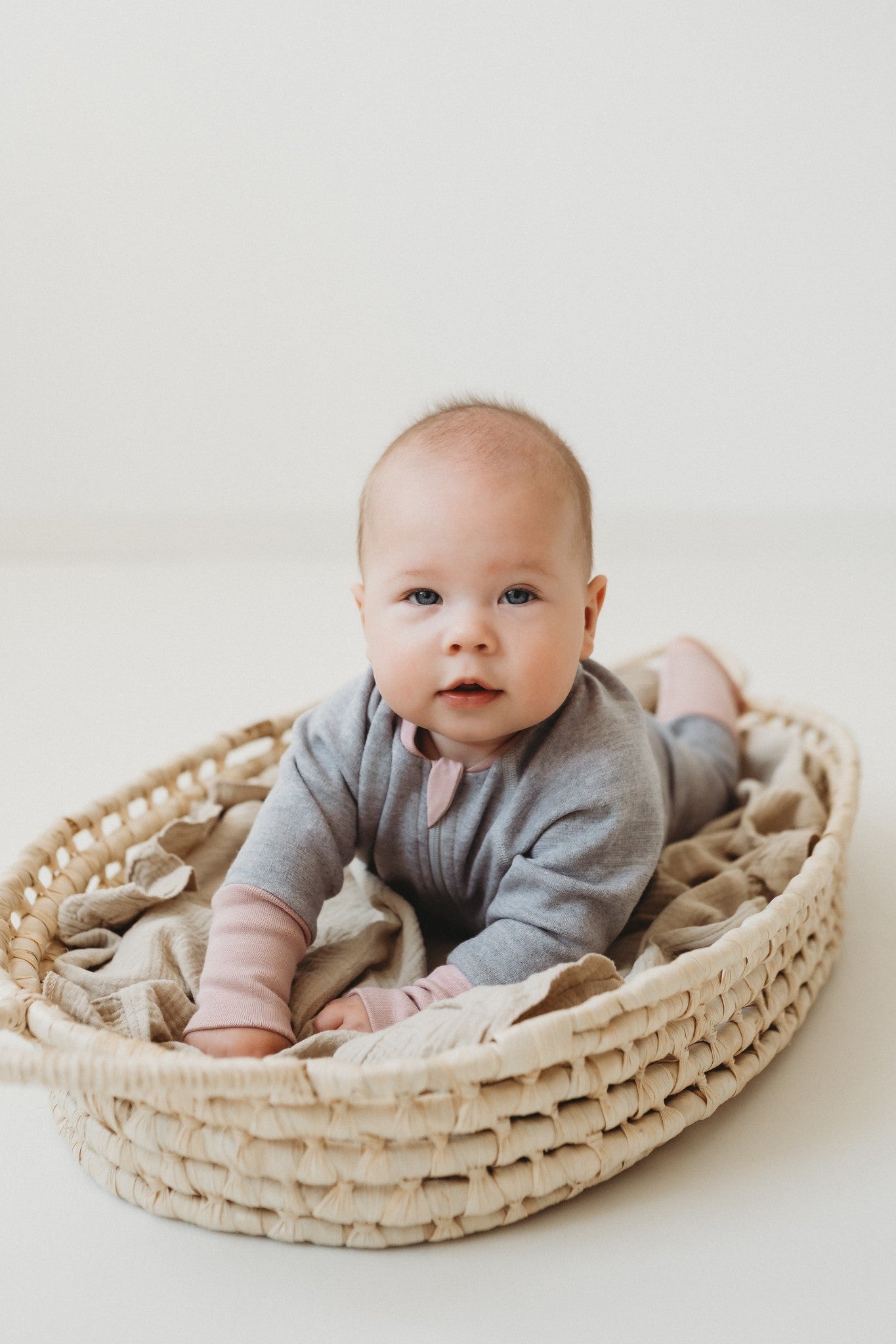 Baby-Overall aus thermischer Merinowolle