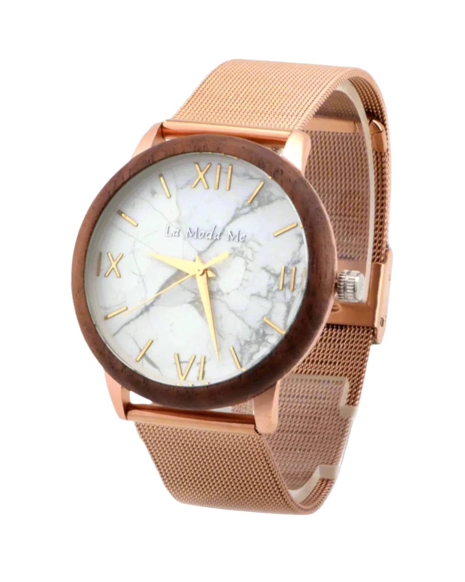 Watch Aurora Rose, elegant, rosegold color, luxury look, feminin-1